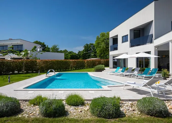 Vila Luxury Nada With Pool In Tinjan *